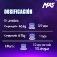 thumbnail image 4 of Detergente líquido MAS bebé piel sensible 4.65 l, 4 of 5