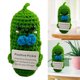 thumbnail image 1 of Muñeco Punto Lindo Patata Positiva Divertida Con Tarjeta Afirmación Positiva Muñeco Patata Punto (L) Caballero Pepino [Tarjeta P Predeterminada], 1 of 9