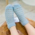 thumbnail image 5 of Ketyyh-chn99 Baby Socks Soft Ankle Socks for Kids Cute Pattern Socks for Toddler Girls 5 Pairs,Blue,L, 5 of 5