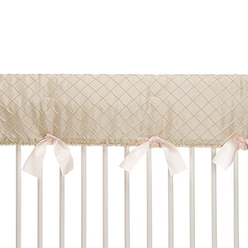 Glenna Jean Contessa Crib Rail Protector Cream Diamond Long Canada - Glenna Jean Contessa Bedding Collection Glenna Jean Contessa Crib Rail Protector Cream Diamond Long Canada - Glenna Jean Contessa Bedding Collection