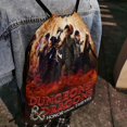 thumbnail image 4 of Dragones y Mazmorras Mochila de Cuerdas para Deportes y Gimnasio, Bolsa de Cuerdas Resistente al Agua, Bolsa Cinch, 30×40cm, 4 of 6
