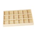 thumbnail image 1 of Runquan Jewelry Display Tray Wood Bracelet Jewellery Storage for Showcase Store Dorm 18 grids, 1 of 8