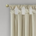 thumbnail image 4 of Pemberly Row Polyester Faux Silk Twisted Tab Panel in Champagne Gold, 4 of 11