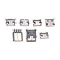 Micro Usb Socket Inline Uxcell Micro USB Sockets Kit Female Plug Connector Port Repair ...