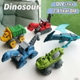 thumbnail image 5 of HengDidi Dinosaur Toys, Take Apart Dinosaur Toys, Educational Construction Building Sets with Electric Drill Storage Box - Birthday Gifts for Age 3 4 5 6 7 8 Year Old, 5 of 6