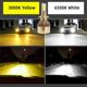 thumbnail image 1 of White And Yellow-infitary Golden 2 Colors Led Headlight H7 H4 Bulb For Car 3000k Yellow White 12v Fog Light H1 H11 9005 9006 880 9012 On Auto Kit, 1 of 1