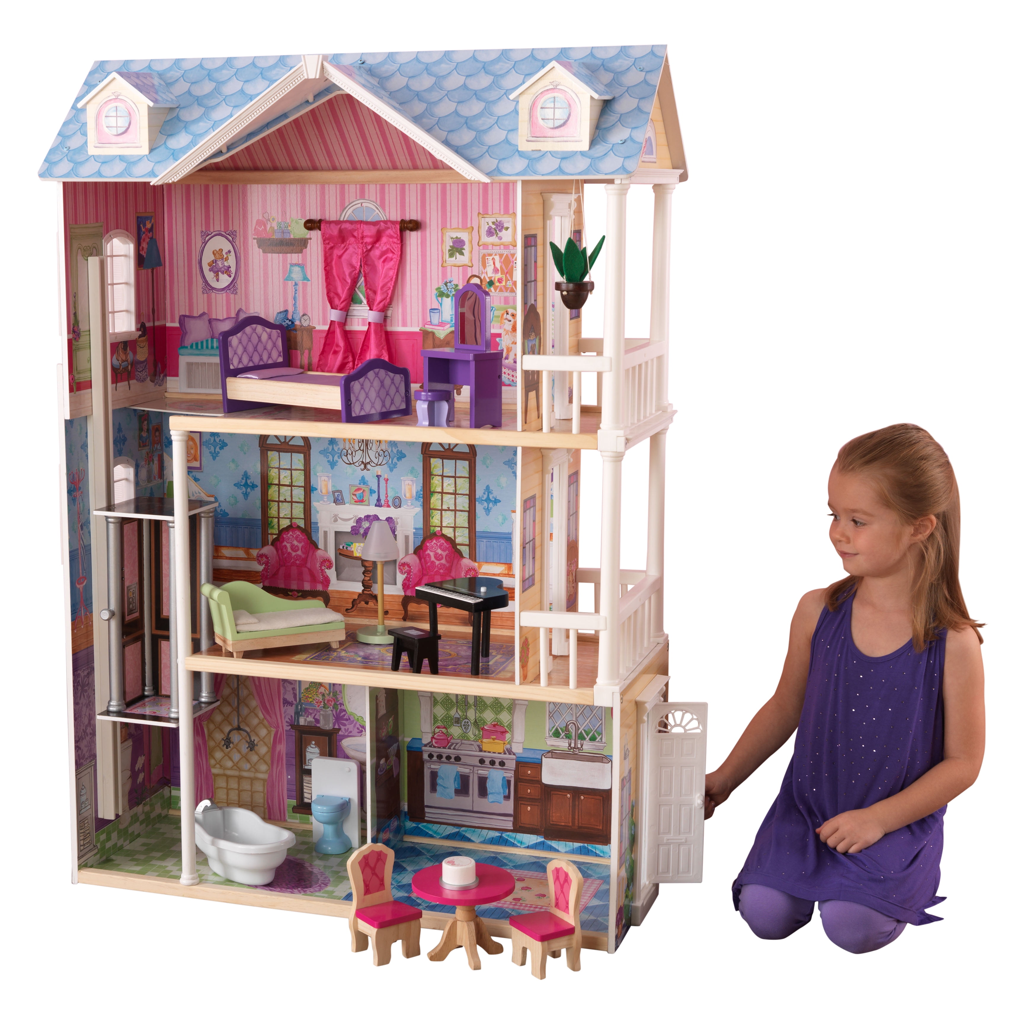kidkraft 3 story dollhouse
