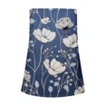 thumbnail image 4 of Gibobby Mujeres Casual Impresión Bandeau Sin Tirantes Sin Mangas Verano Vacaciones Vacaciones Top(Azul,XG), 4 of 5