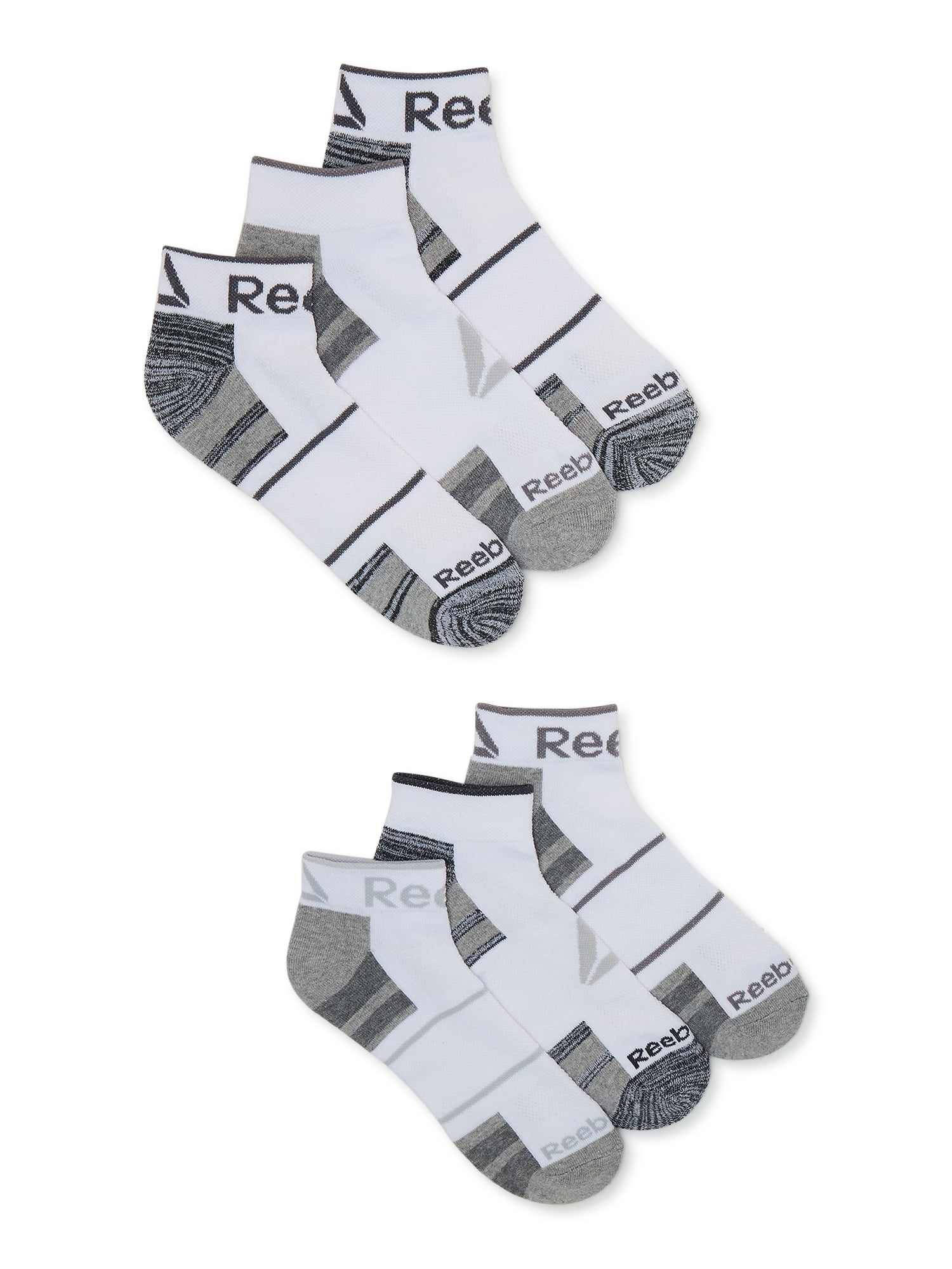 Reebok Men's Training Ankle Socks, 6Pack