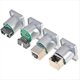 thumbnail image 2 of Impermeable Blindado con Pulsador Conector RJ45 Sin Pulsador Soporte RJ45 Pantalla LED Portátil Enchufe de Señal, A, 2 of 5