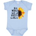 thumbnail image 3 of Inktastic Summer in a World Full of Roses Be a Sunflower Boys or Girls Baby Bodysuit, 3 of 5