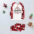 thumbnail image 7 of Rohuuque Family Christmas Pjs Matching Sets Holiday Jammies for Dad Matching Family Sets Christmas Casual Printed Top With Bottom Outfits Home Wear 2025 Red, 7 of 7