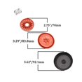 thumbnail image 4 of 94810513204 Couvercle de Valve PCV avec Membrane pour, 4 of 5