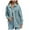 _1Blue, variant on Towmus Casual Denim Jacket for Women Oversized Button Down Collared Long Sleeve Shirts Lightweight 2025 Fall Jackets