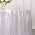 thumbnail image 4 of BalsaCircle 120 in Silver Sequin Dots Polyester Round Tablecloth Wedding Party Events Reception Decorations Supplies, 4 of 8