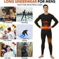 thumbnail image 6 of COMFREE Thermal Underwear for Men, Ultra Soft Long Johns Set Thin Base Layer Top and Bottom for Cold Weather, 6 of 6