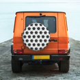 thumbnail image 4 of Haiem Spare Tire Cover , Wheel Cover with Soccer printed, Camper Spare Tire Cover Fit for Jeep Wrangler Rv SUV Truck Travel Trailer-16 inch, 4 of 9