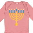 thumbnail image 4 of Inktastic Hanukkah Chanukah Menorah Boys or Girls Long Sleeve Baby Bodysuit, 4 of 5