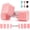 Pink, variant on 20LBS Adjustable Dumbbell Set, 4 in 1 Weights Dumbbells Set for,4lb 6lb 8lb 10lb, with Non Slip Handle,Quick Change, Gym Strength Equipment for Men and Women