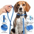 thumbnail image 2 of MASBRILL Dog Collar And Leash Set,Reflective Dog Collar With Dog Tag ,Soft Neoprene Padded Breathable ,Odour Resistant And Fast Drying Dog Leash+Dog Collar,Blue-L, 2 of 7