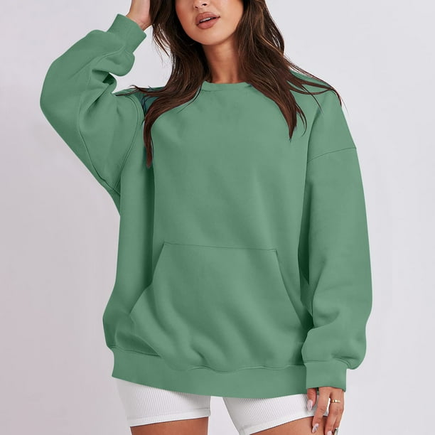 Womens sweatshirt with pockets sales