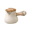thumbnail image 2 of Baoblaze Ceramic Teapot Tea Kettles Loose Leaf Tea Pot Tea Maker Kettle with Rope Wrapped White, 2 of 8