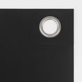 thumbnail image 4 of Sun Zero Nolan 2-pack Energy Saving Blackout Grommet Curtain Panel Pair, 40"W x 108"L, Black, 4 of 5
