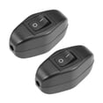 thumbnail image 4 of Uxcell Inline Cord Switch AC 250V 6A SPST On Off Feed-Through Rocker Switch for Bedroom Table Lamp Desk Light 2Pack, 4 of 5