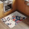 thumbnail image 2 of Bathroom Rugs 2x3 Ft, Independence Day Non Slip Area Rugs for Kitchen Bedroom Entryway, Vintage Gnomes Usa Flag Star Tree Branch Washable Carpet Runner Rug Floor Mats for Bedroom Home Decor, 2 of 8