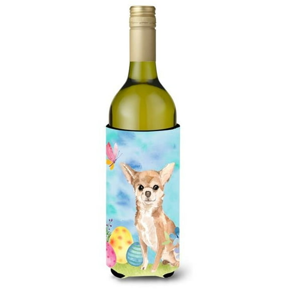 Chihuahua Easter Wine Bottle Beverge Insulator Hugger