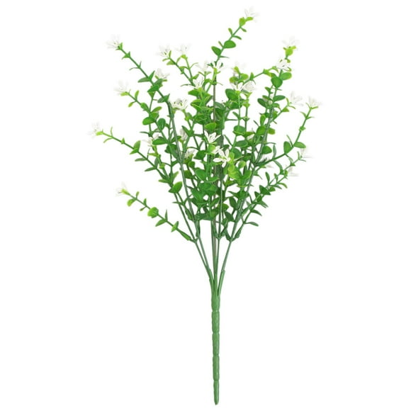 Artificial Flowers Outdoor Spring Summer Decoration UV Resistant Fake Flower, Imitation Flowers for Home Garden Porch Window Wedding Summer Holiday Party Lawn Entrance Decorations