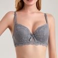 thumbnail image 6 of Vetsdori Womens Everyday Bras Breathable Underwire No Padding,Large Bust Bras Push up Casual Bras for Women, 6 of 9