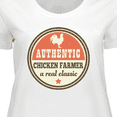 thumbnail image 4 of Inktastic Chicken Farmer Women's Plus Size T-Shirt, 4 of 5