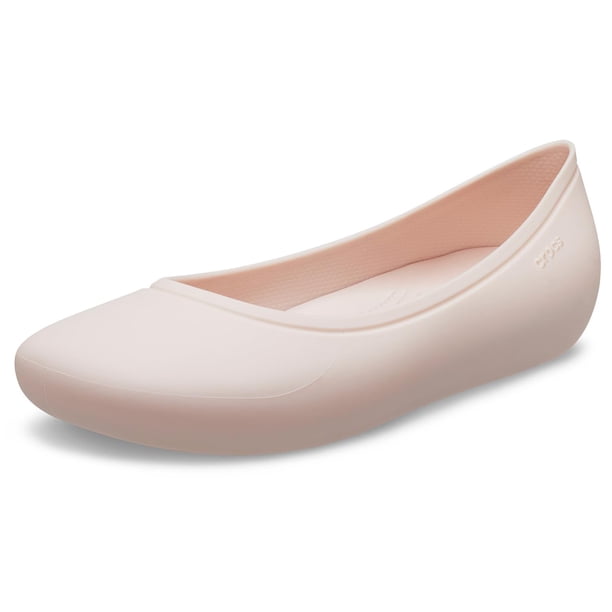 Zapatos Crocs Brooklyn Flat Quartz para Mujer, Talla 5 M
