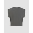 thumbnail image 2 of Printed Crop T-Shirt, 2 of 6