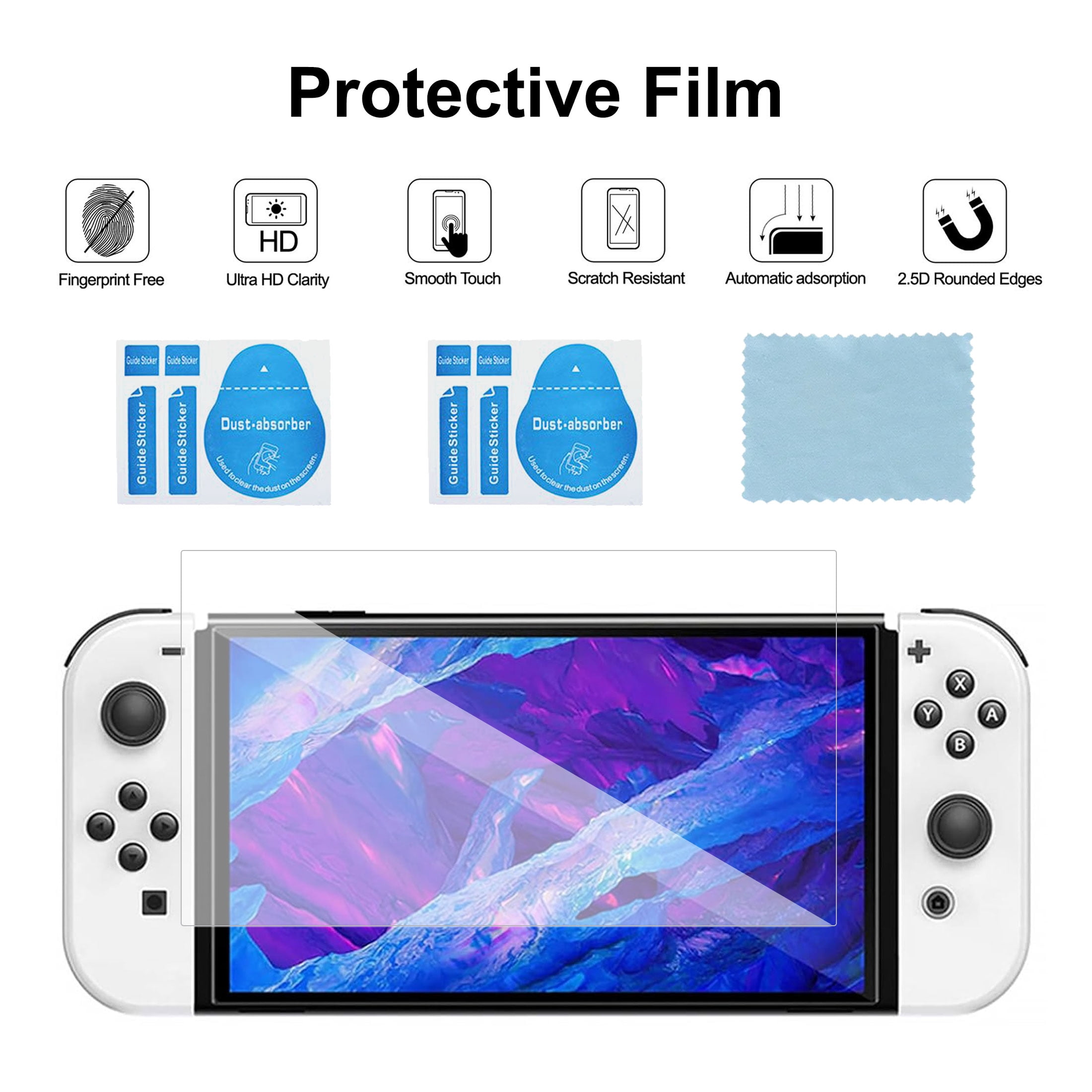 TSV 13-in-1 Accessories Bundle for Nintendo Switch OLED, Travel