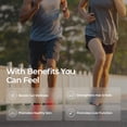 thumbnail image 3 of Livingood Daily Collagen Peptides Powder Vanilla, 30 Servings - 4in1 Grass Fed Hydrolyzed Collagen Powder with Multi Vitamins, 3 of 8