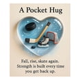 thumbnail image 2 of Sports Themed Pocket Hug Gift, 2D Acrylic Flat Pocket Hug Gift, Pocket Hug Card with Mini Size Token, Pocket Hug Token Gift for Women, 2 of 4
