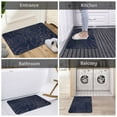 thumbnail image 6 of Goofa 16"x24" Inches Copper-Gold Gloss Outline Navy Dark Blue Doormats for Outdoor Entrance - Non-Slip Welcome Mat, Heavy Duty Door Mats Outdoor, Spring Doormat, 6 of 9