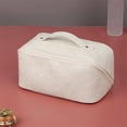 thumbnail image 2 of Xihbxyly Neceser de Viaje para Maquillaje, Espacioso Organizador de Cosméticos con Asa, Resistente Al Agua, Ideal para Guardar Artículos de Tocador, Joyas y Dispositivos Electrónicos, Perfecto para U, 2 of 3