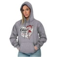 thumbnail image 5 of Ohio OH State Pride Cute Betty Boop Hoodie Sweatshirt Women Brisco Brands M, 5 of 6