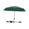 thumbnail image 2 of CUITING Chaise de Plage Parapluie 90cm Diamètre Réglable avec Dispositif de Fixation à Clip Léger Vert, 2 of 9
