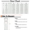thumbnail image 3 of Spring Tops for Women Summer Jumpsuit for Women Women's Sleeveless Overalls Jumpsuit Casual Wide Leg Bib Pants, 3 of 5