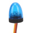 thumbnail image 3 of Luz alarmante de coche RC, 5 modos de luz, alta simulación, redonda, compacta, luz de advertencia LED de 10x15mm para coche 1/10 RC, 3 of 8
