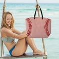 thumbnail image 4 of Dsscvnef Sac Fourre-Tout de Sport pour Femmes en Toile, Sac de Plage Décontracté Surdimensionné, Sac Utilitaire pour Courses et Travail, Cubes de Compression Imprimés, Organisateurs et Rangement, 4 of 7