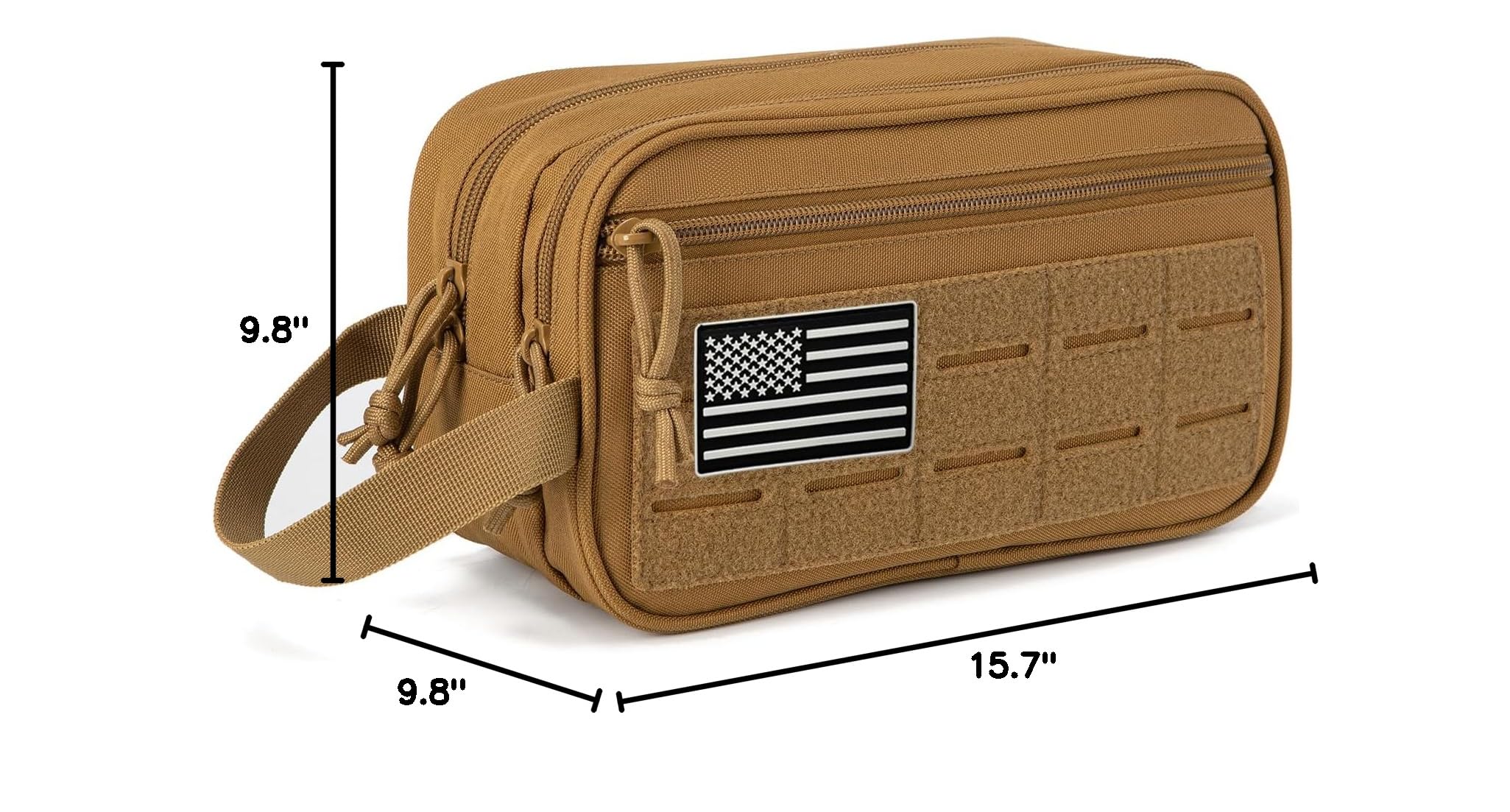Haadid 25L Tactical backpack & Tactical Toiletry Bag