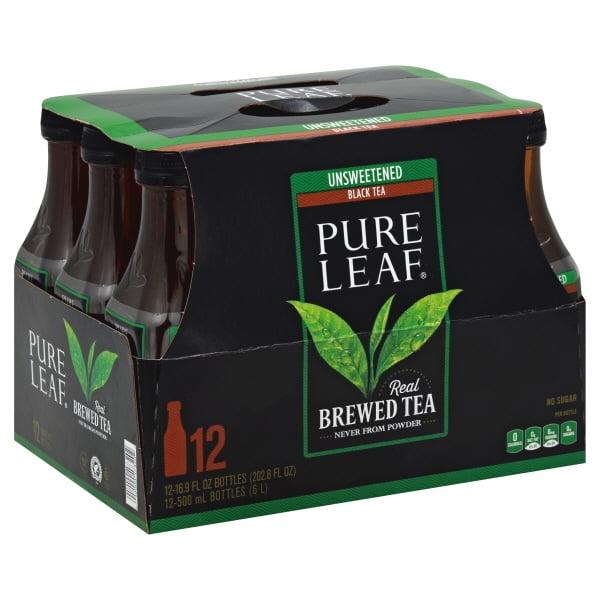 Lipton Pure Leaf Tea Unsweet 16.9oz 12pk