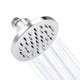 thumbnail image 2 of Cabeza de Ducha de Alta Presión, Cabeza de Ducha de Lluvia de 4 pulgadas Ajustable 360 Grados G1/2 Cabeza de Ducha de Lluvia ABS, 2 of 5