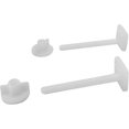 thumbnail image 2 of Fijación asiento de inodoro con 2 tornillos de cabeza cuadrada y 2 tuercas - plast, 2 of 3