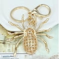 thumbnail image 7 of Key Chains for Car Keys, Cute Keychain, Zinc Alloy Stylish Conspicuous Attractive Spider Rhinestone Keychain for Halloween Spider Gifts, Sliver, 7 of 7